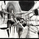 <i>Secrets of the Soil #1</i><br>Charcoal, graphite, acrylic on Stonehenge<br>22x30-2026